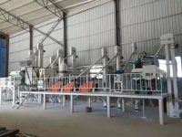 日產(chǎn)10噸(鋼架式)藜麥脫皮機(jī)組