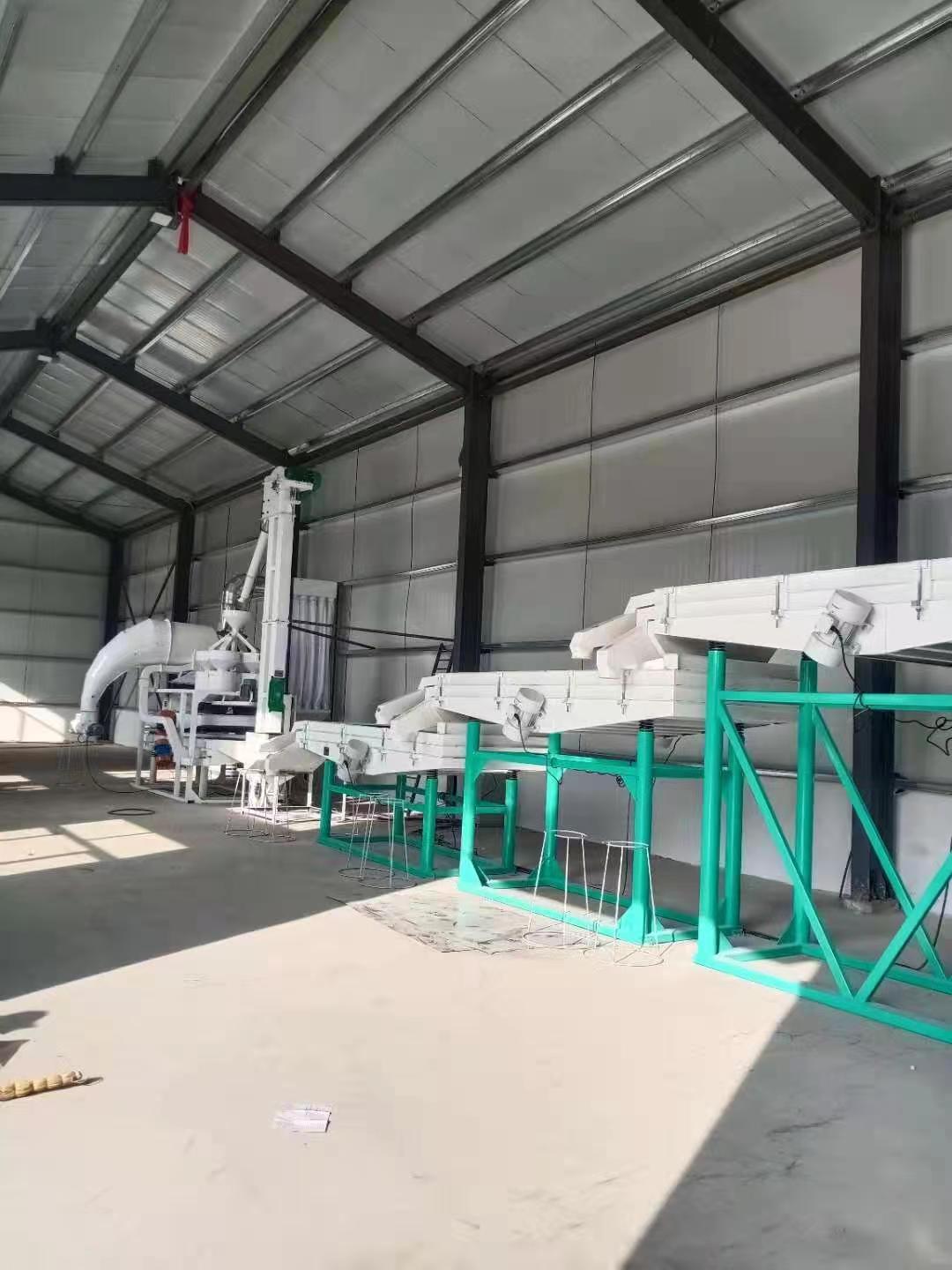 蕎麥脫殼清理分級生產(chǎn)線