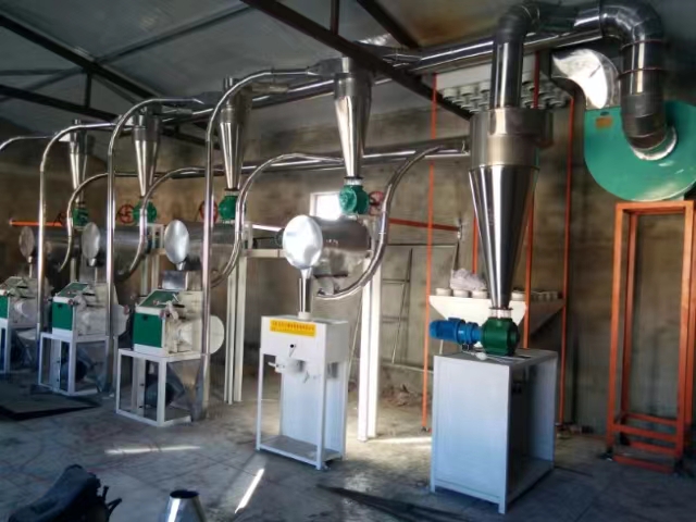 6F2240x4x15T莜麥制粉成套機(jī)組（上羅式)