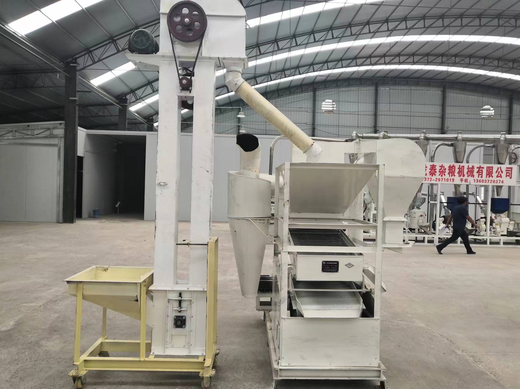 TQFS—40:50:80:100型組合清選機