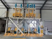 日產(chǎn)20噸鋼架式小麥平篩制粉機(jī)組