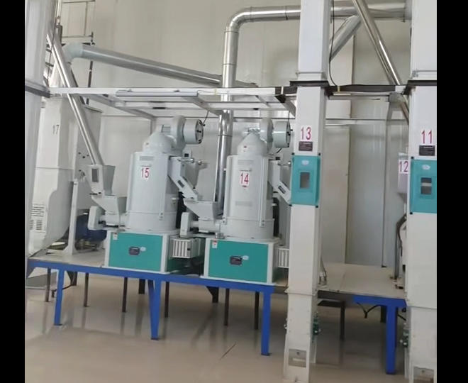 日產(chǎn)50噸小米碾米機(jī)組