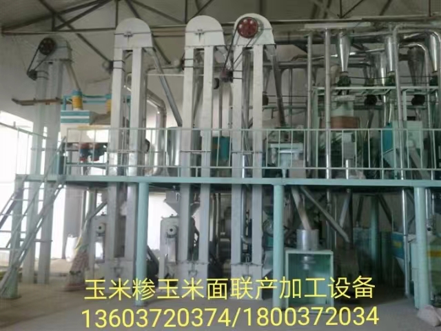 日產(chǎn)30噸玉米制糝制粉連產(chǎn)機(jī)組